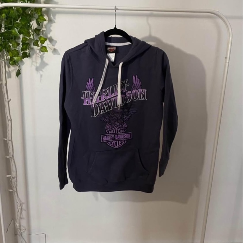 Harley-Davidson Purple Graphic Hoodie